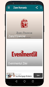 Captura de Pantalla 2 Ziare Romania - Presa In Buzun android