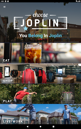 Screenshot of Choose Joplin