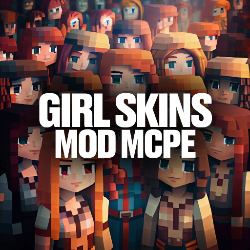 Kawaii Girls Skins Minecraft logo