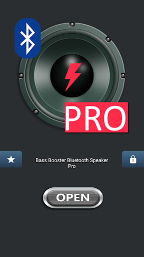 Android application Bass Booster BT Speaker Pro screenshort