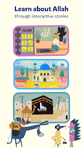 Screenshot 2 Miraj Muslim Kids Books Games android