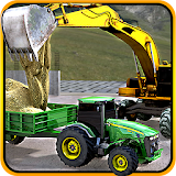 Concrete Excavator Tractor Sim icon