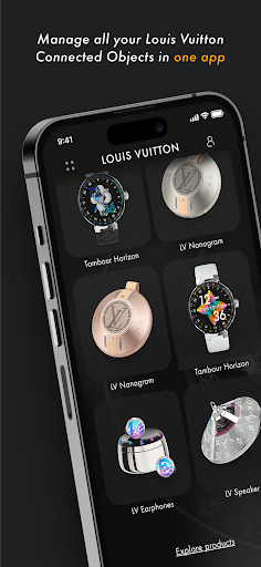 Screenshot of Louis Vuitton Connect