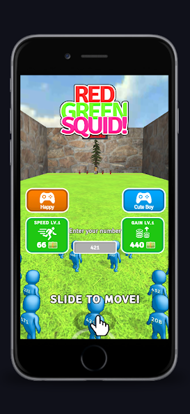 Red Green Squid 1.0.9 APK + Мод (Unlimited money) за Android