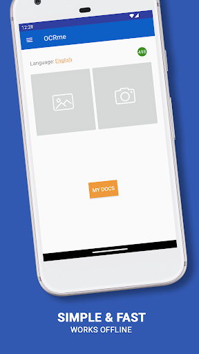 Android application OCR me - Photo Image Scanner screenshort