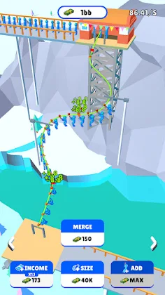 Idle Cableway Tycoon - Screenshot 1