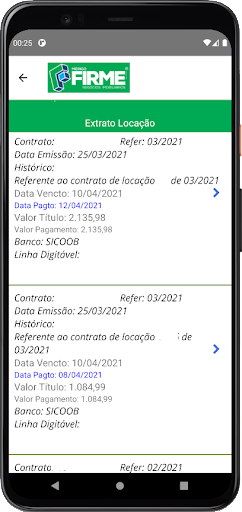 Firme Área Cliente Screen 3