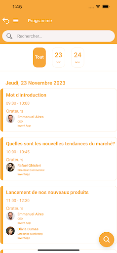 Les Estivales Screen 3