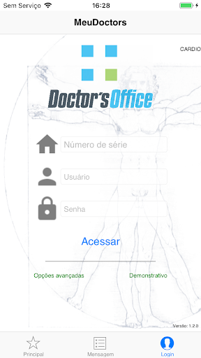 Android application MeuDoctors screenshort