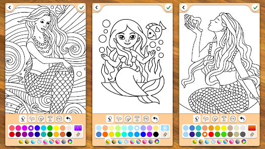 Desenho e Imagem Cabeça de Sereia Fácil para Colorir e Imprimir Grátis para  Adultos e Crianças 