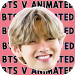 Cover Image of Descargar BTS V Animated Stickers - WAStickerApps 1.1 APK