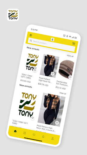 Android application TONY TONY screenshort