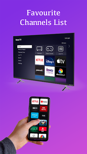 Cast to Roku TV Remote Control Screenshot