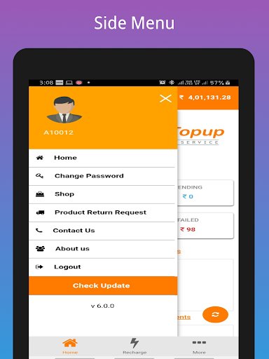 All India Topup Multi Recharge Screenshot