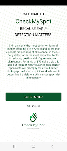 CheckMySpot Screen 2