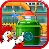 Poultry Chicken Food Factory icon