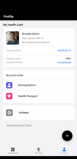 Amerimmune Clinic Screen 3