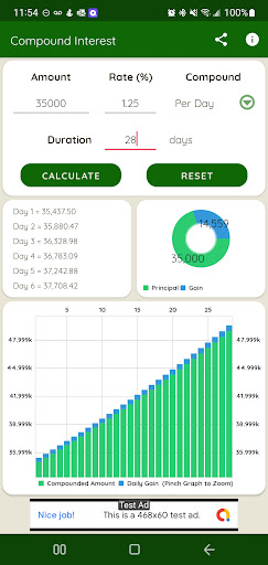 Daily Compound Interest Calc 1