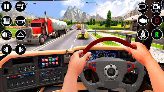 US Oil Transporter Truck Games Mod APK (Unlimited Money) 3