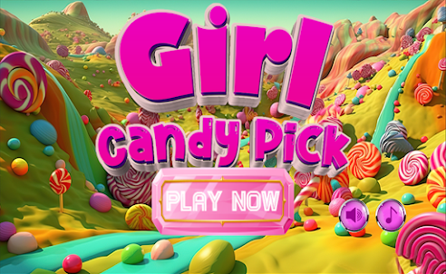 Girl Candy Pick Game