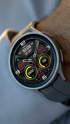 Hybrid TACT URX47 Watch face