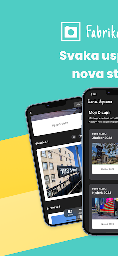 Android application Fabrika Uspomena screenshort