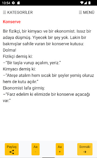 Android application Fıkrakolik - En Komik Fıkralar screenshort
