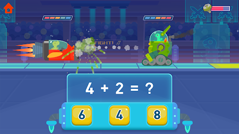 恐竜数学 - 子供のための数学教育ゲームのおすすめ画像3