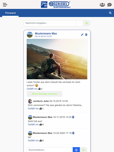 SCHLEGEL-Mitarbeiter-App Screen 3