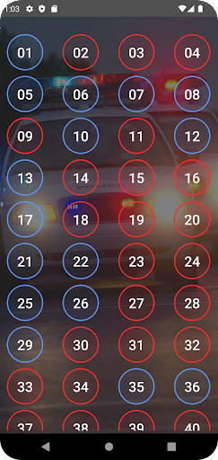 Android application Police Siren Sounds screenshort