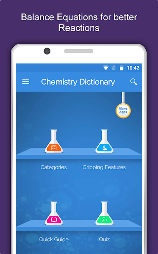 Screenshot of Chemistry Dictionary Offline