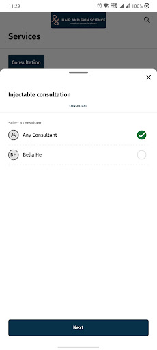 Hair & Skin Science Screen 3