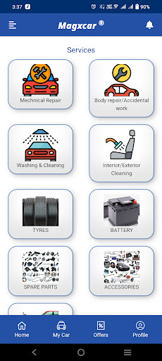 Magxcar - Car Service Screen 2