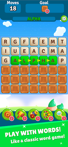 Alpha betty Scape - Word Game - Screenshot 1