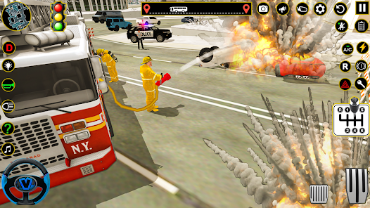 jogo robô caminhão bombeiros – Apps no Google Play