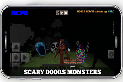 Scary Doors mod for MCPE 2023