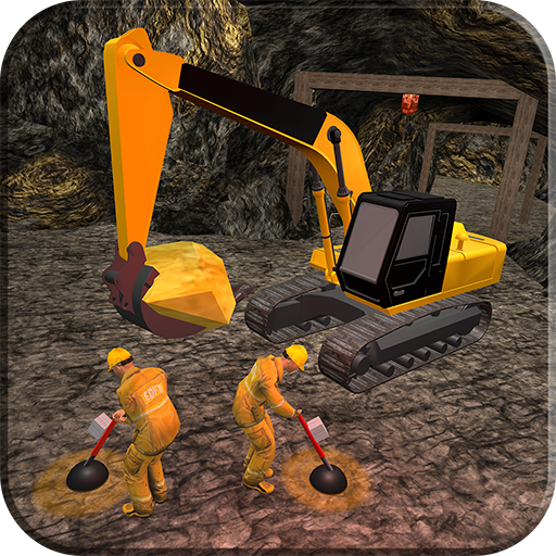 Gold Mine Construction Zone 3D  Icon