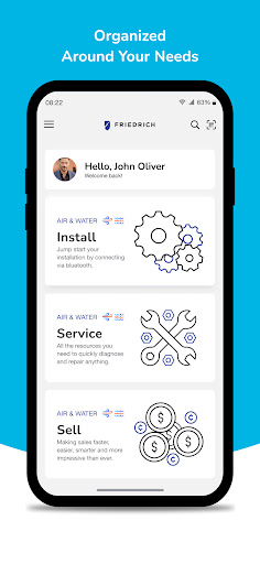 Android application Friedrich screenshort