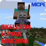 Skeleton Flying Machine Addon for Minecraft PE icon