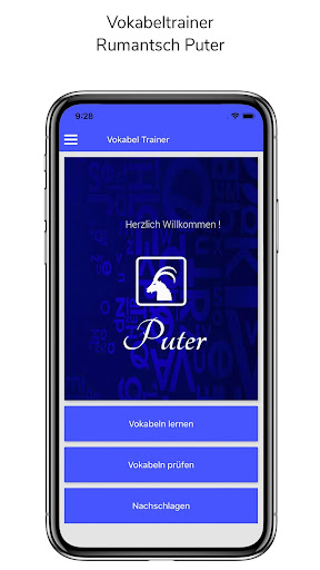 Android application Vokabeltrainer Rumantsch Puter screenshort