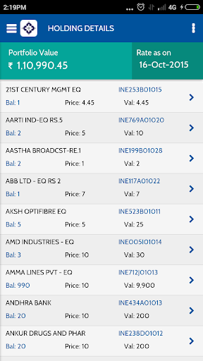 CDSL Myeasi Screen 3