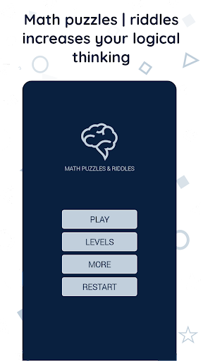 Android application Math riddles: logic math games screenshort