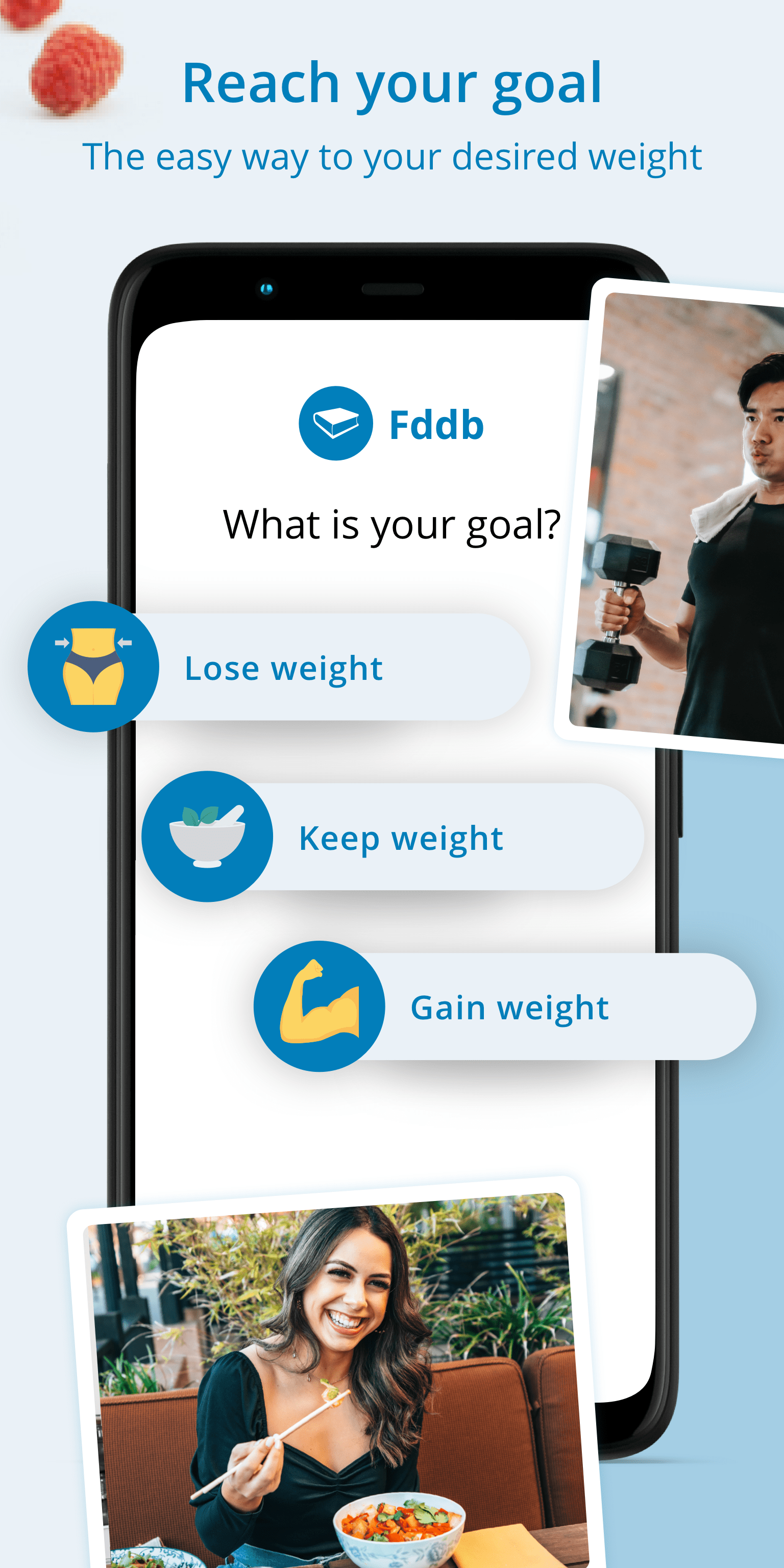 Android application Fddb - Calorie Counter & Diet screenshort
