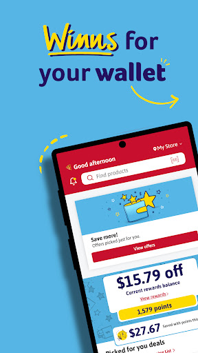 Android application Winn-Dixie screenshort
