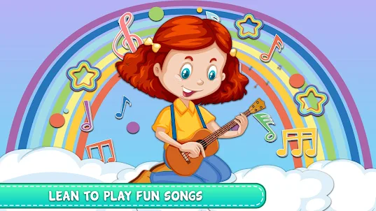 ピアノゲーム：子供向けの音楽と歌