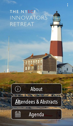 Android application NYSCF Innovators Retreat screenshort