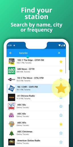 Radio Canada: Radio Player App Screen 3