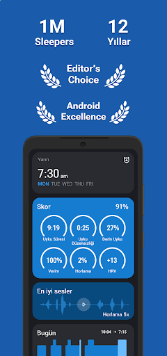 Sleep as Android: Uyku takibi screenshot 1