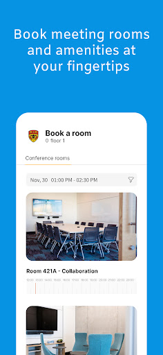 Android application Hunter Hub Bookings screenshort