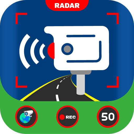 Speed Radar on Map-Speedometer